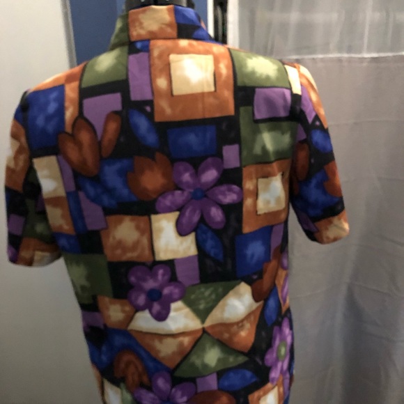 Women multi-Colored blouse with beads - Picture 5 of 6